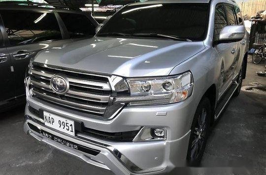 Sell Silver 2018 Toyota Land Cruiser at 7000 km in Quezon City-1