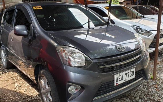 Selling Grey Toyota Wigo 2015 at 20000 km in Quezon City-1