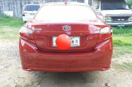 Selling Red Toyota Vios 2017 Manual Gasoline in Pasig-1