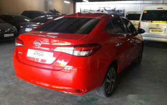 Selling Red Toyota Vios 2018 Manual Gasoline at 2000 km in Makati-2