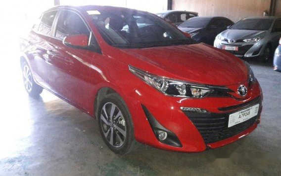 Selling Red Toyota Vios 2018 Manual Gasoline at 2000 km in Makati-1