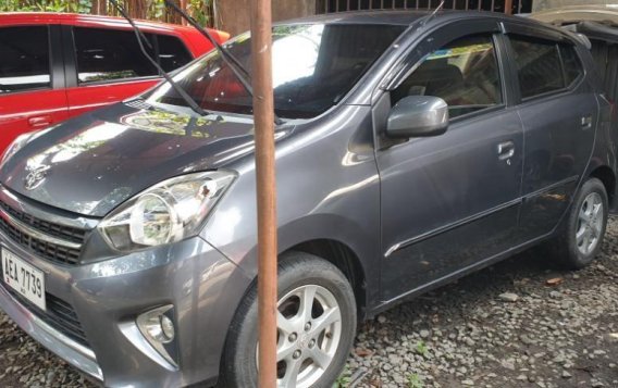 Selling Grey Toyota Wigo 2015 at 20000 km in Quezon City