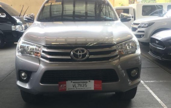 Selling Toyota Hilux 2017 Manual Diesel in Quezon City