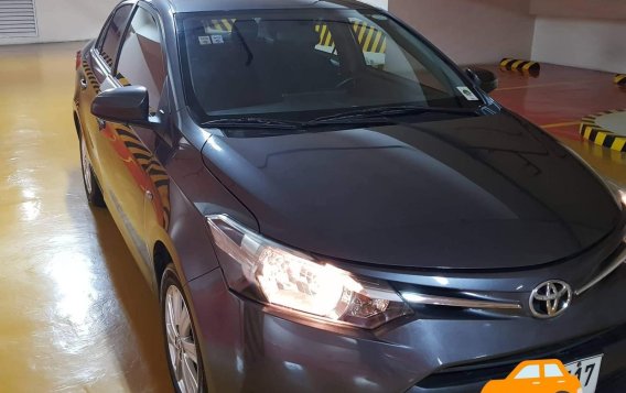 Grey Toyota Vios 2014 Sedan at 60000 km for sale in Manila-8