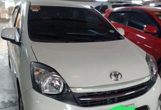 White Toyota Wigo 2016 Automatic Gasoline for sale in San Jose del Monte-2