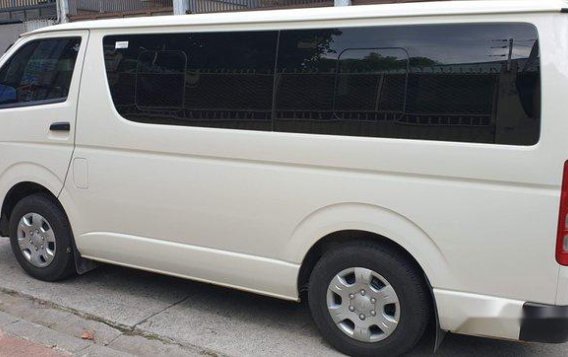 Selling White Toyota Hiace 2019 Manual Diesel at 2000 km in Quezon City-3