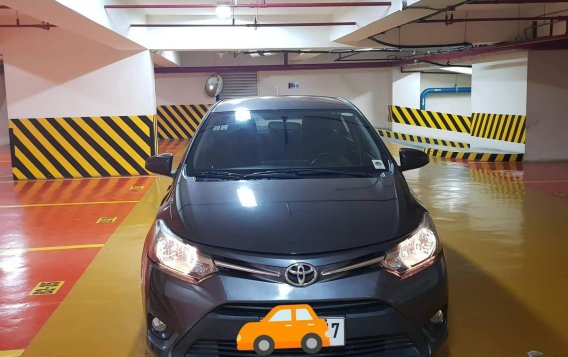 Grey Toyota Vios 2014 Sedan at 60000 km for sale in Manila-9