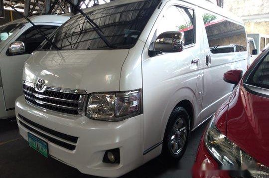 Sell White 2012 Toyota Hiace in Quezon City-2