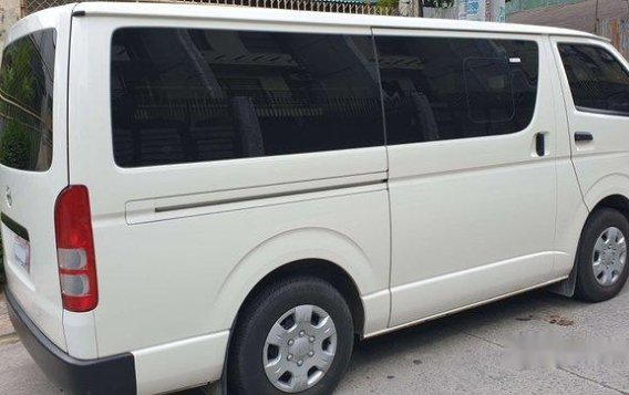 Selling White Toyota Hiace 2019 Manual Diesel at 2000 km in Quezon City-2