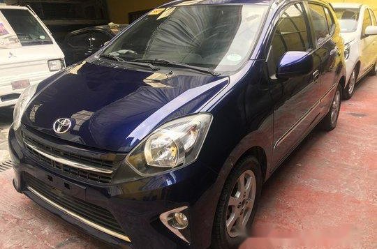 Sell Blue 2017 Toyota Wigo Automatic Gasoline in Quezon City-1