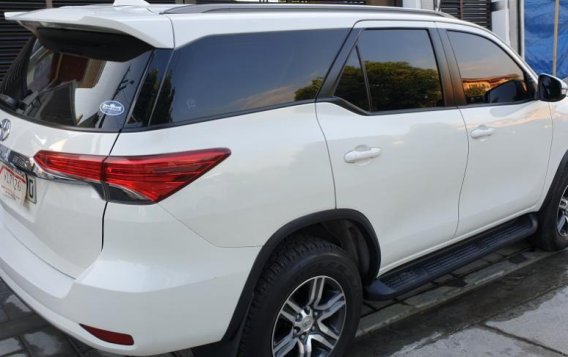 White Toyota Fortuner 2017 for sale in Automatic