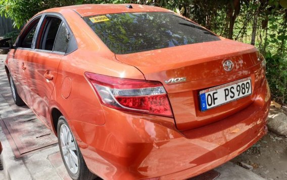 Selling Orange Toyota Vios 2015 in Quezon City-1