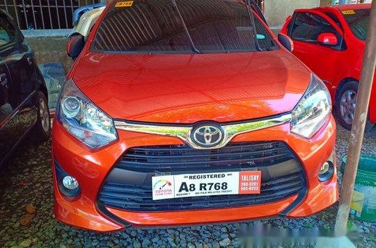 Orange Toyota Wigo 2019 for sale in Quezon City -1