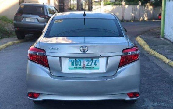 Silver Toyota Vios 2013 Sedan for sale in Manila -4