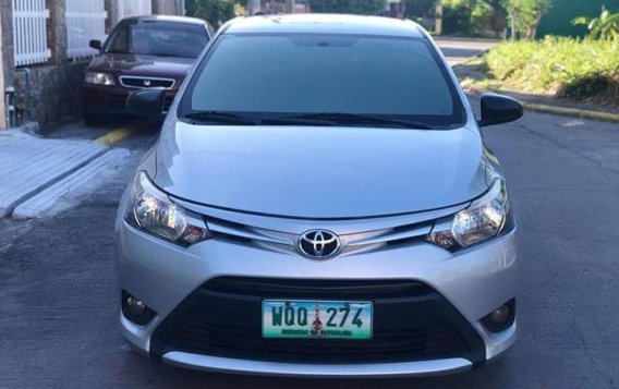 Silver Toyota Vios 2013 Sedan for sale in Manila 