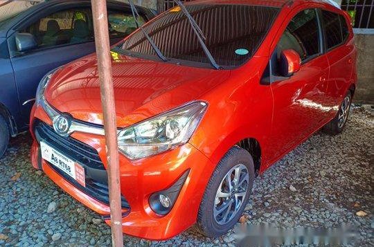 Orange Toyota Wigo 2019 for sale in Quezon City -2