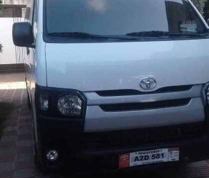 Toyota Hiace 2018 Manual Diesel for sale in Guiguinto-1
