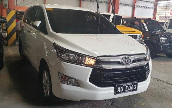 Pearlwhite Toyota Innova 2018 for sale in Quezon City