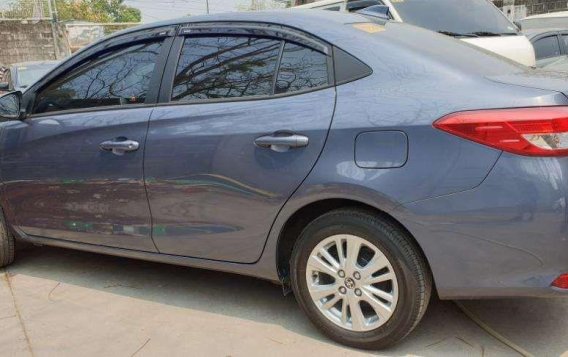 Blue Toyota Vios 2018 Manual Gasoline for sale in Quezon City-3