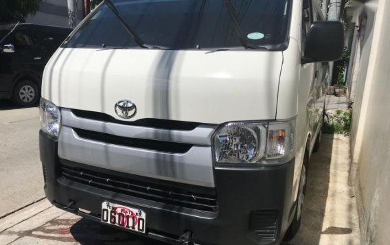 Sell White 2019 Toyota Hiace in Quezon City-1