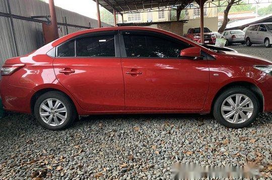 Red Toyota Vios 2018 at 5000 km for sale in Quezon City-1