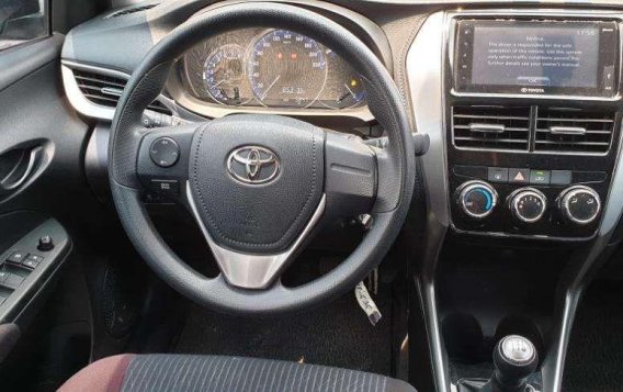 Blue Toyota Vios 2018 Manual Gasoline for sale in Quezon City-4