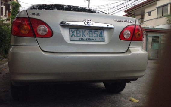 Toyota Corolla Altis 2002 at 110000 km for sale in Parañaque-5