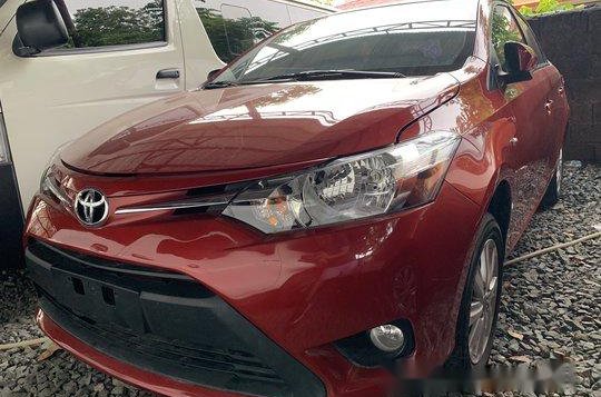 Sell Red 2017 Toyota Vios at 5000 km in Quezon City