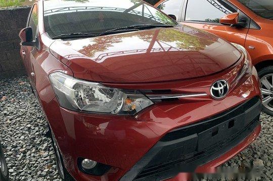 Sell Red 2017 Toyota Vios at 5000 km in Quezon City-1