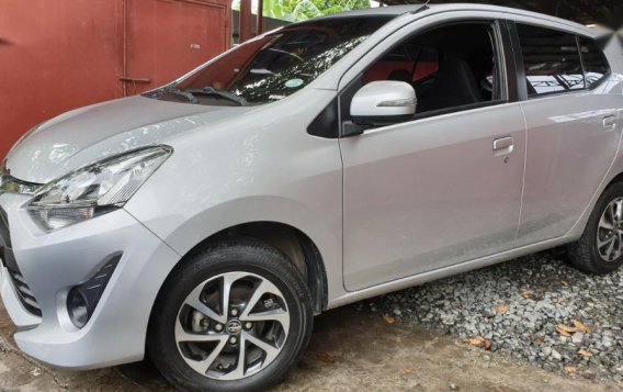 Selling Silver Toyota Wigo 2019 Manual Gasoline in Quezon City-1