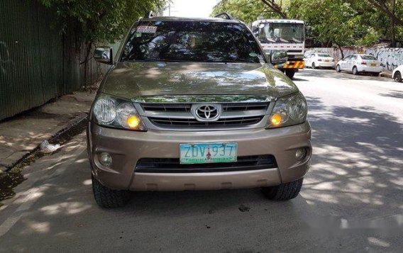 Sell Beige 2006 Toyota Fortuner Automatic Diesel at 80000 km in Quezon City-1