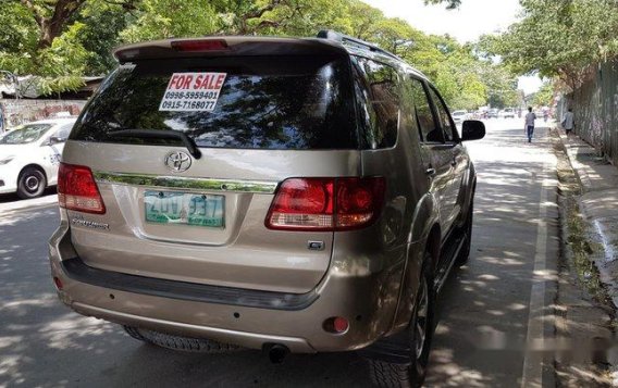 Sell Beige 2006 Toyota Fortuner Automatic Diesel at 80000 km in Quezon City-4