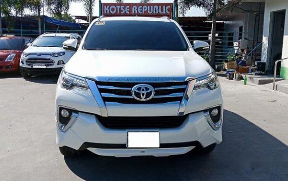 Selling White Toyota Fortuner 2016 in Meycauayan-1