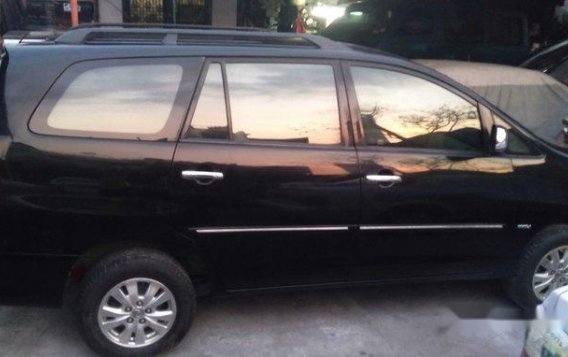 Black Toyota Innova 2012 Manual Gasoline for sale in Manila-2