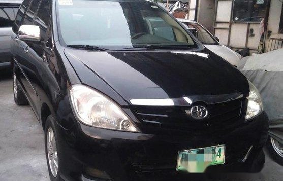 Black Toyota Innova 2012 Manual Gasoline for sale in Manila