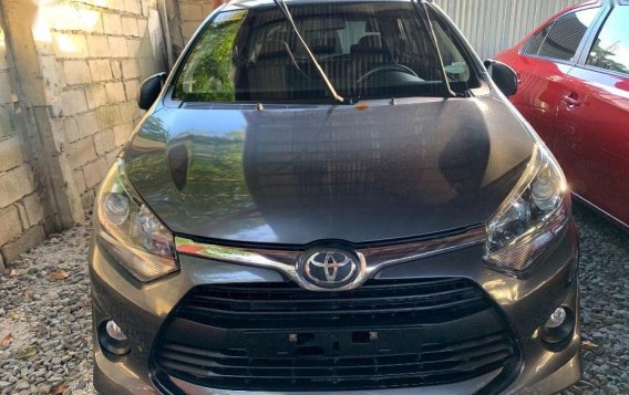 Gray Toyota Wigo 2019 for sale in Quezon City