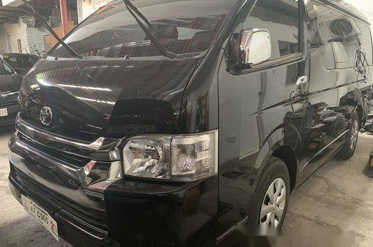 Black Toyota Hiace 2018 at 1900 km for sale-1