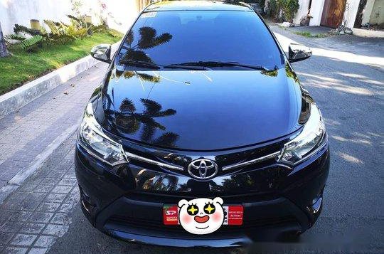 Black Toyota Vios 2017 Manual Gasoline for sale in Quezon City