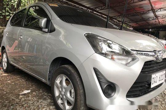 Selling Silver Toyota Wigo 2019 Manual Gasoline in Quezon City-3