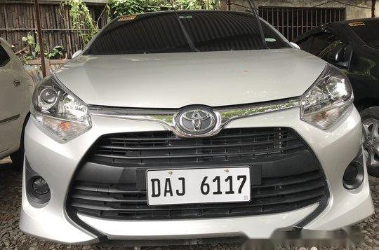 Selling Silver Toyota Wigo 2019 Manual Gasoline in Quezon City