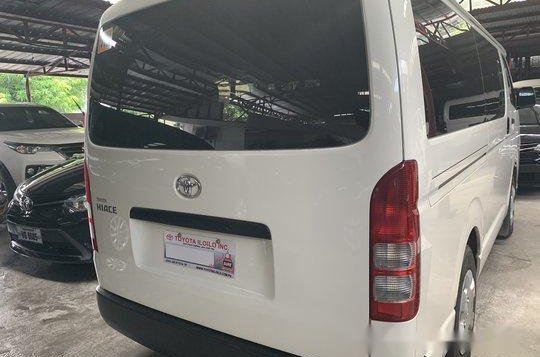 White Toyota Hiace 2019 Manual Diesel for sale in Quezon City-3