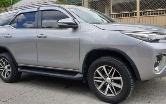 Silver Toyota Fortuner 2017 at 20000 km for sale in Quezon City