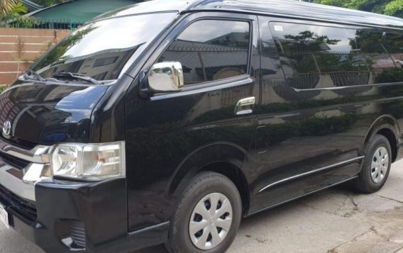 Black Toyota Hiace 2018 for sale in Quezon City