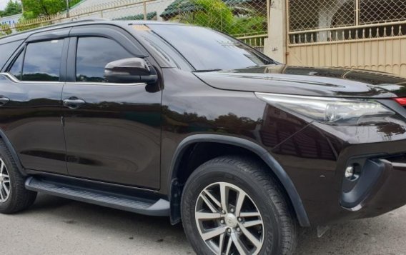 Brown Toyota Fortuner 2018 at 30000 km for sale in Quezon City-1