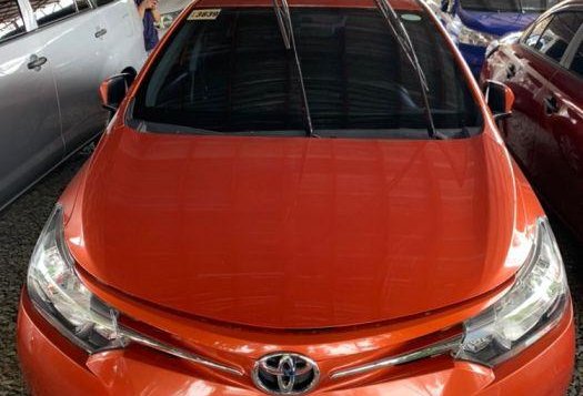 Selling Orange Toyota Vios 2015 Automatic Gasoline in Quezon City-1