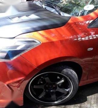 Selling Orange Toyota Vios 2016 Manual Gasoline in Meycauayan