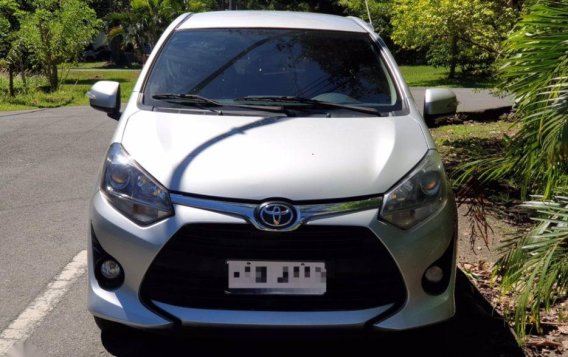 2nd Hand Toyota Wigo 2017 Manual Gasoline for sale in Lipa