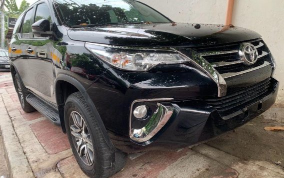 Sell Black 2018 Toyota Fortuner Automatic Diesel at 20000 km in Quezon City