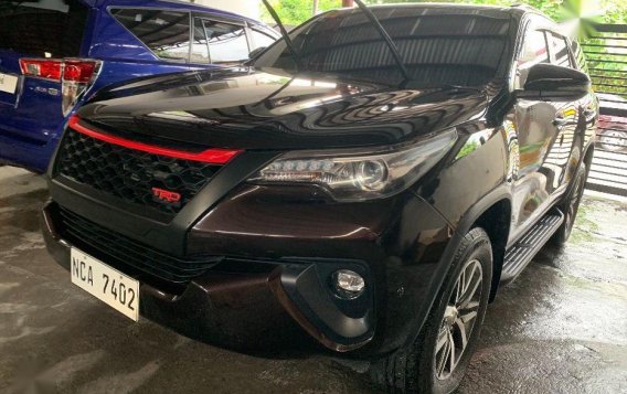 Sell Brown 2018 Toyota Fortuner Automatic Diesel at 26100 km in Quezon City-4