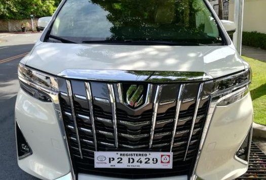 Like New Toyota Alphard 2019 Automatic Gasoline for sale in Makati